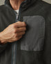 Men's Active Fleece Full Zip - Vintage Black